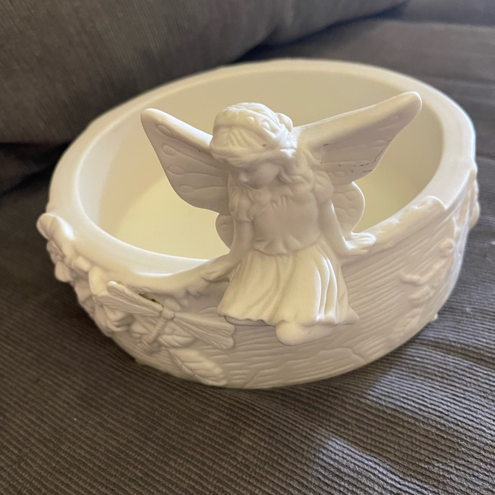 Partylite Angelic 3 wick candle holder